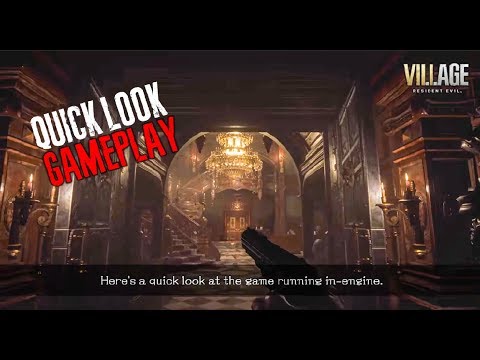 RESIDENT EVIL 8 VILLAGE (QUICK LOOK GAMEPLAY REVEALED) DEVELOPER'S MESSAGE