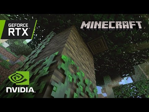 Minecraft RTX ON/OFF Gameplay Demonstration