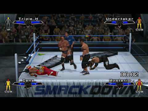 WWE SmackDown vs Raw 2007 PS2 Gameplay HD (PCSX2)