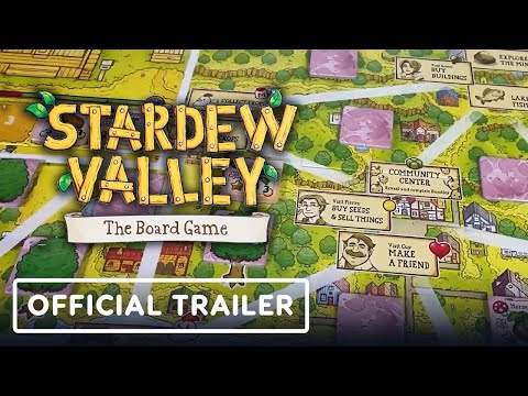 Stardew Valley: The Board Game - Official Announcement Trailer