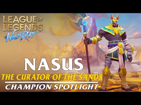 Nasus: Champion Spotlight | Ability Preview - WILD RIFT