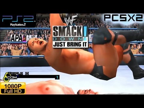 WWF SmackDown! Just Bring It - PS2 Gameplay 1080p (PCSX2)