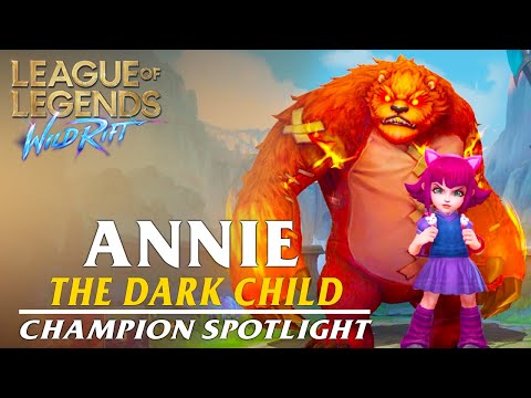 Annie: Champion Spotlight | Ability Preview - WILD RIFT