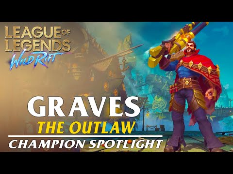 Graves: Champion Spotlight | Ability Preview - WILD RIFT