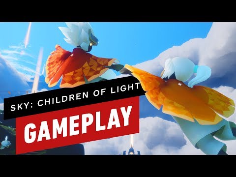 13 Minutes of Sky: Children of Light Gameplay (ThatGameCompany)