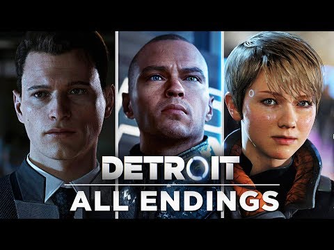 ALL 99+ ENDINGS (ALL SECRET ENDINGS) COMPLETED - DETROIT BECOME HUMAN