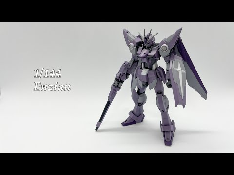 【ガンプラ】製作意欲を掻き立てる動画 エンツィアン編 ガンダムブレイカーモバイルで作った機体を本当に作る #8