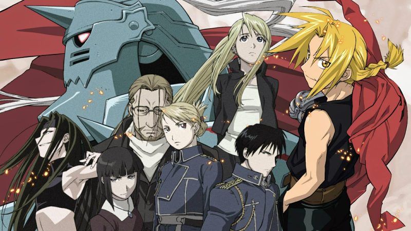 Best action anime full metal alchemist brotherhood