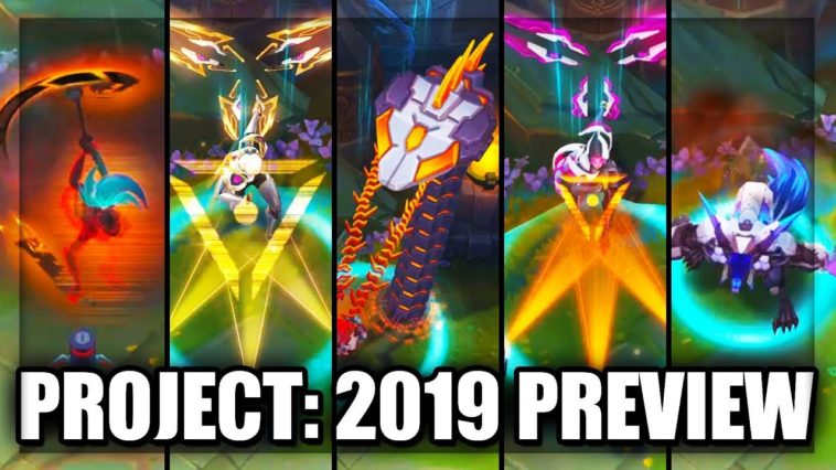 League Of Legends 6 Skin Project 2019