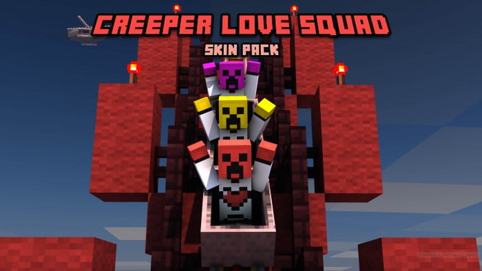 Creeper Love Squad Skin
