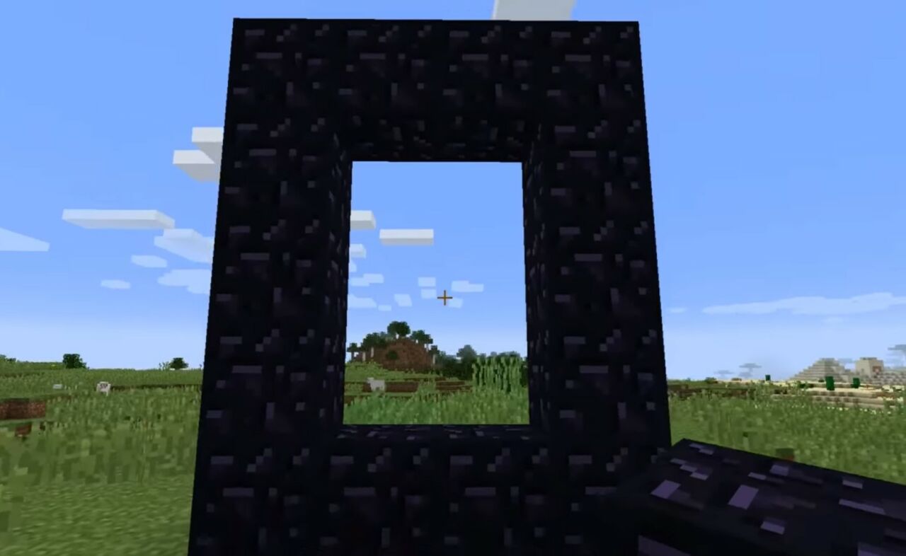 How To Make Nether Portal Minecraft