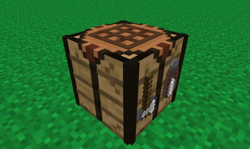 Minecraft Crafting Table Mod