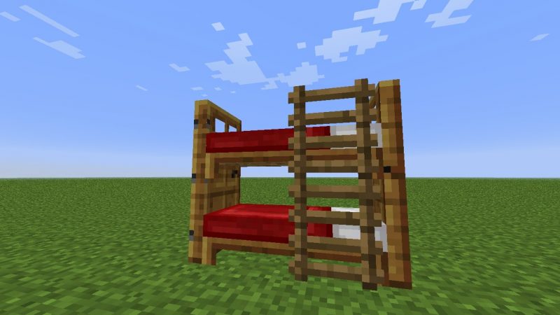 Minecraft Red Bed