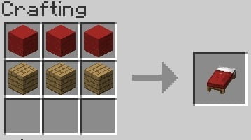 Minecraft Red Bed