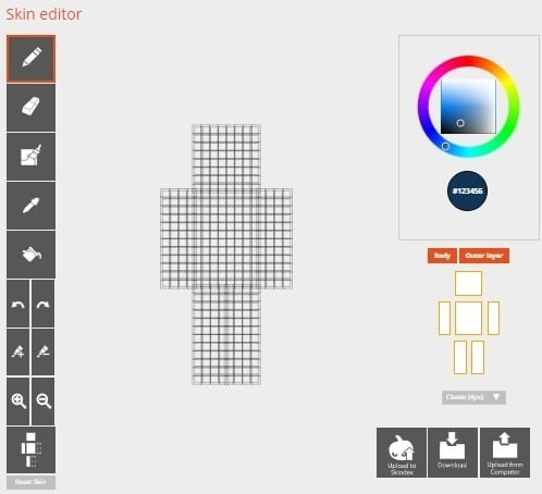 Minecraft Skin Editor