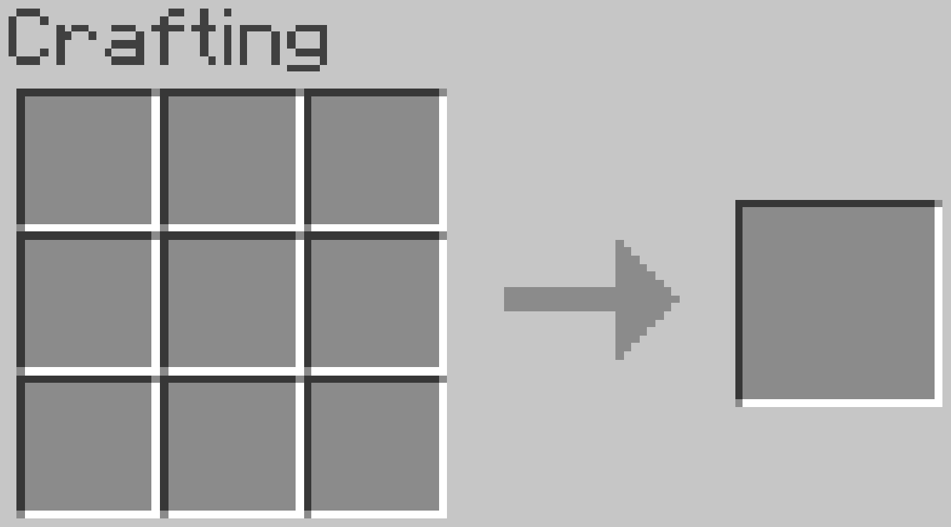 Crafting Menu Minecraft