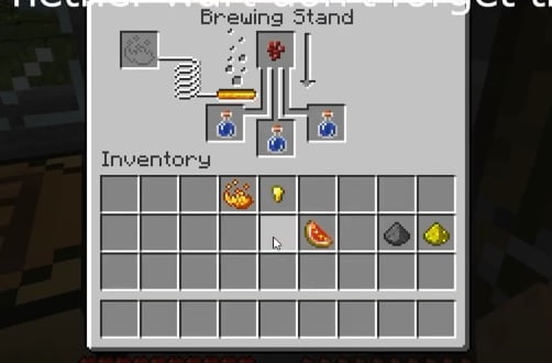 How To Make A Potion Of Healing In Minecraft 3