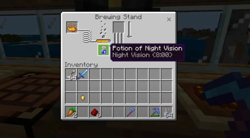Night Vision 2 Minecraft