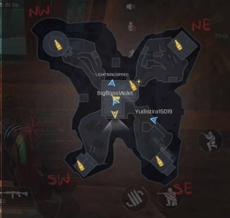 Ray Gun In The Map