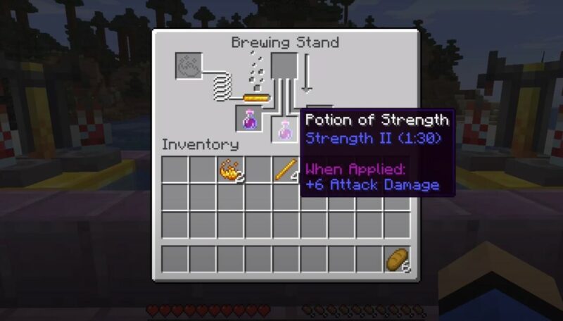 Strength 2 Minecraft