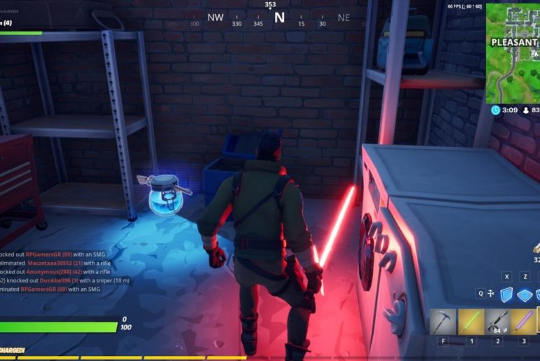 Where To Find Lightsabers In Fortnite