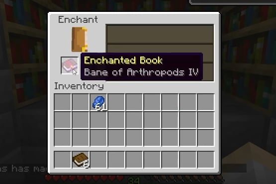 Enchanted Book Finish