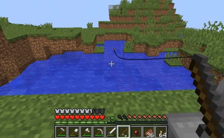 How To Make Fishing Rod Minecraft