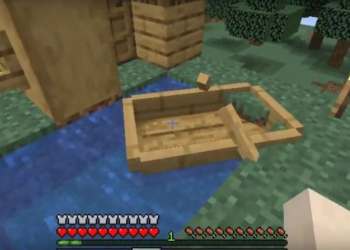 How To Make Oak Boat Minecraft