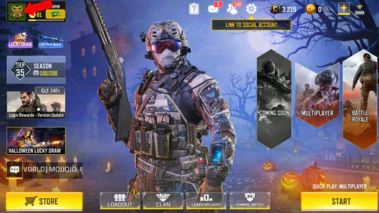 How To Change Profile Picture Call Of Duty Mobile 1