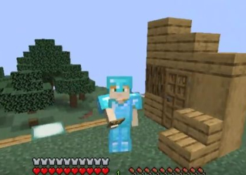 How To Mkae An Oak Door Minecraft