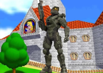 Master Chief Mario 64