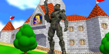 Master Chief Mario 64
