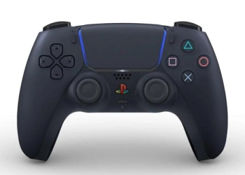 Black Dualsense Ps5 Controller Mockup