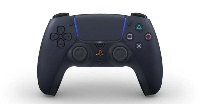 Black Dualsense Ps5 Controller Mockup