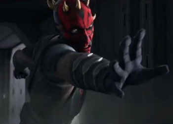 Darth Maul Clone Wars Hallway Scene