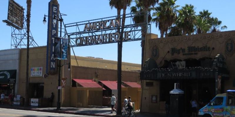 Egyptian Theatre Los Angeles Front View