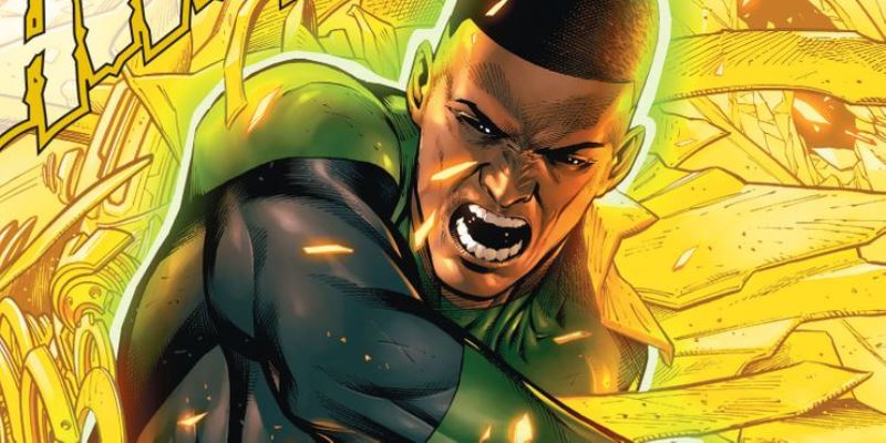 Green Lantern John Stewart Yellow Rings