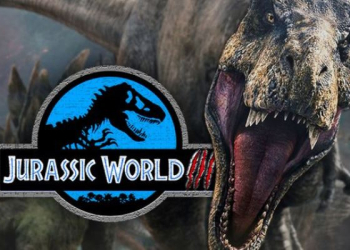 Jurassic World 3 Logo T Rex