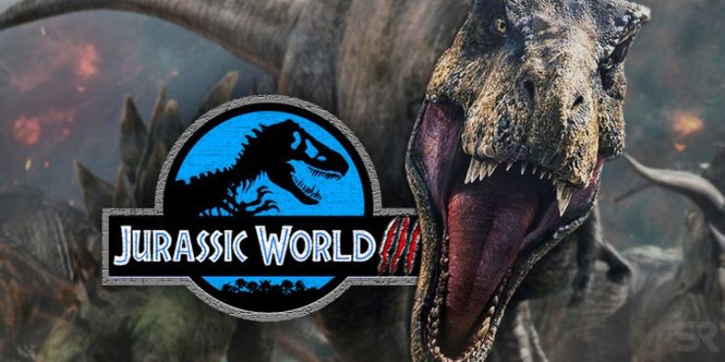 Jurassic World 3 Logo T Rex