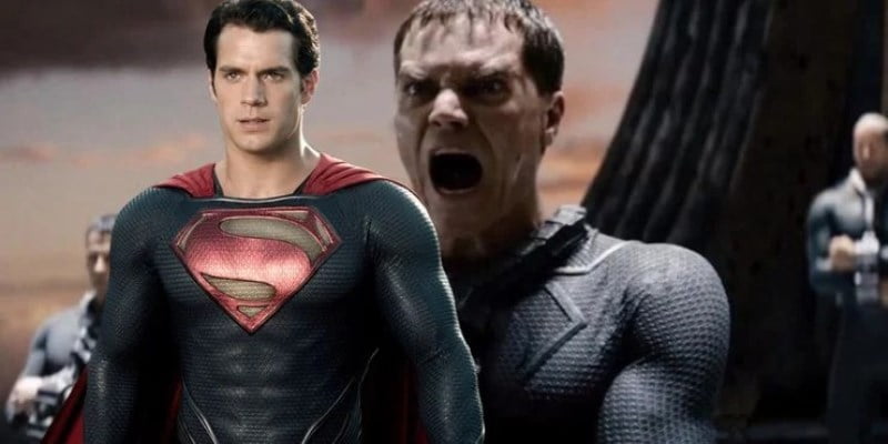 Michael Shannon As General Zod Henry Cavill As Clark Kent Superman Man Of Steel