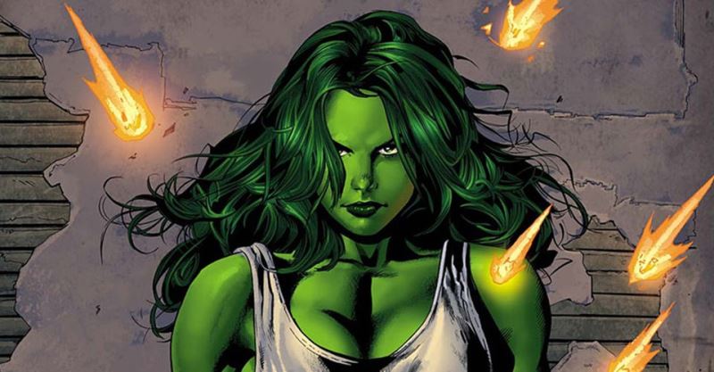 She Hulk Marvel Comic Cover