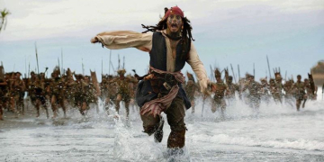 The Pirates Of The Caribbean Jack Sparrow Johnny Depp