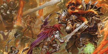 Dungeons Dragons Dragonborn Fights Giant
