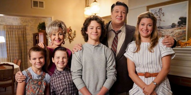 Young Sheldon Whole Family