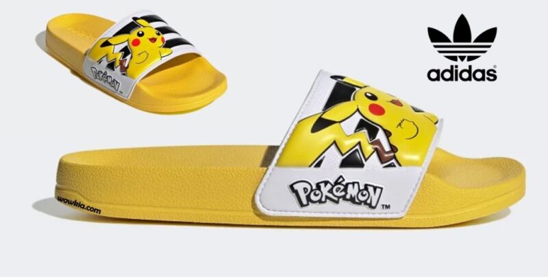 pokemon adidas sliders