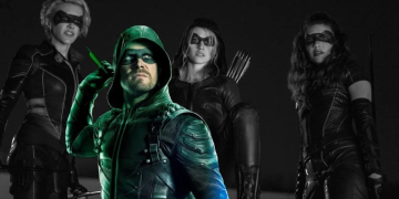 Green Arrow And The Canaries Arrow Series Finale Stephen Amell As Oliver Queen