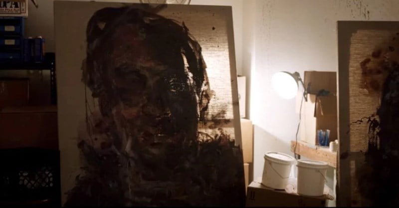 Painting Of Tony Todd In Candyman Brighter