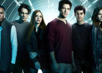 Tyler Posey As Scott Mccall Dylan Obrien As Stiles Stilinski Holland Roden As Lydia Martin Teen Wolf ~1