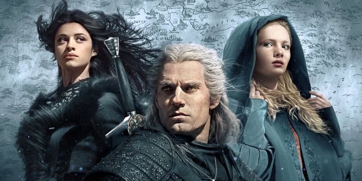 Yennefer Geralt And Ciri Star In The Witcher