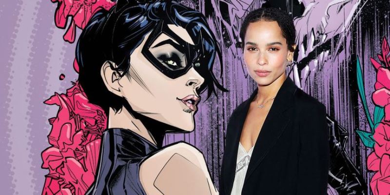 Zoe Kravitz Catwoman Hairstyle